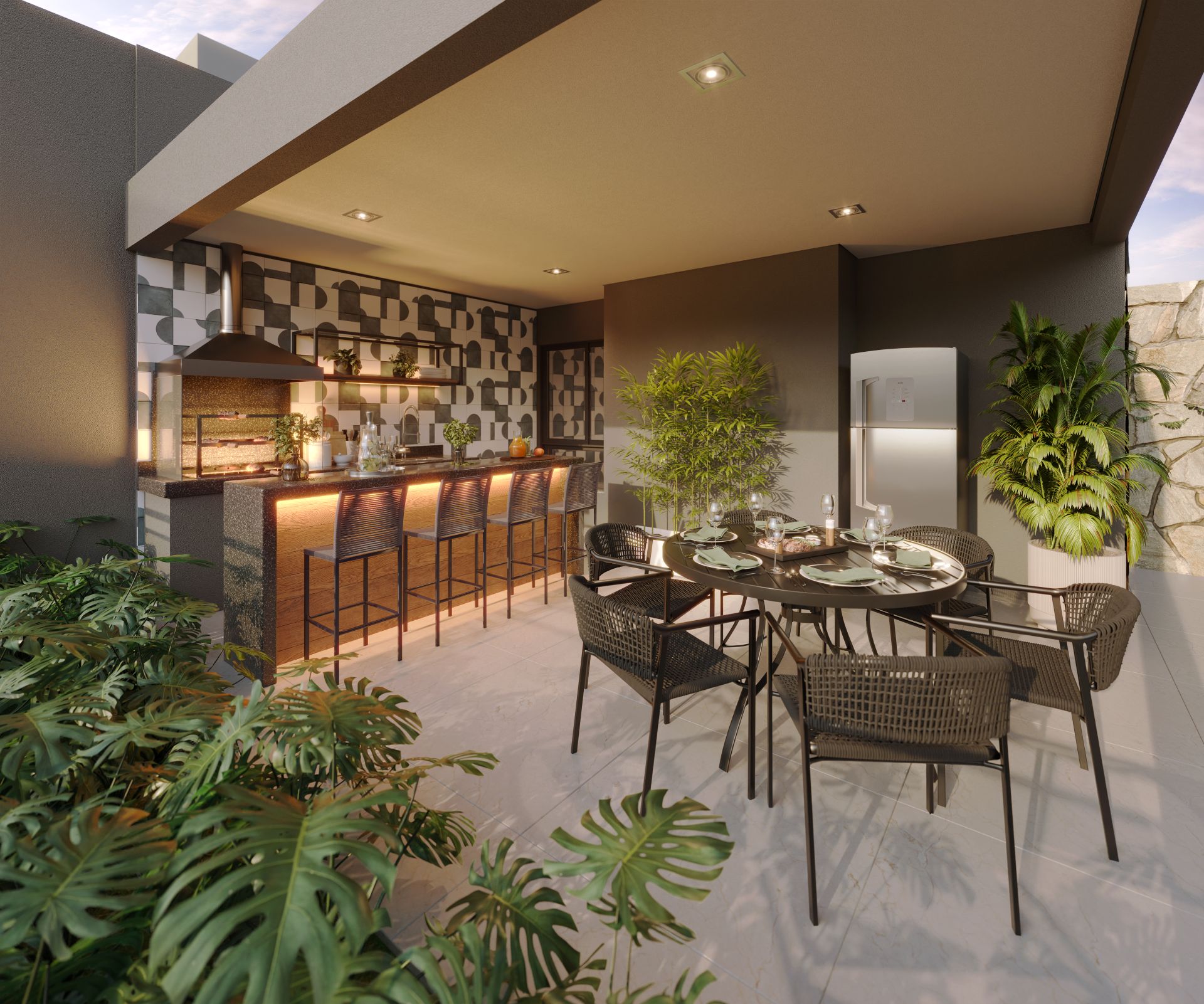 Churrasqueira Rooftop